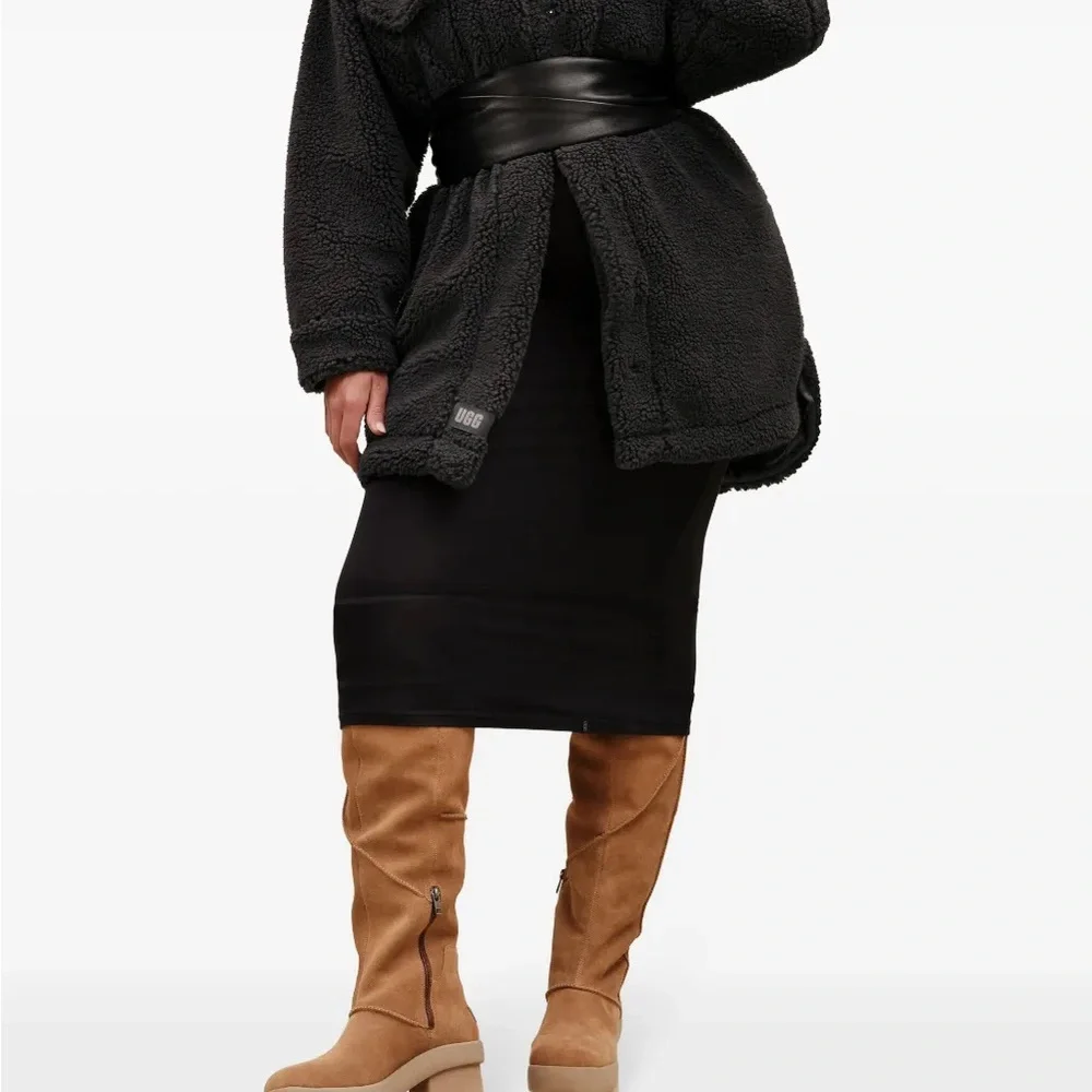 UGG Tan Platform Knee-High Boots - Picture 6 of 7